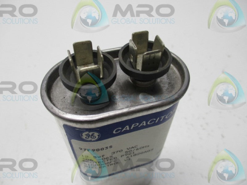 GENERAL ELECTRIC 97F9003S CAPACITOR 370VAC 12.5MFD  *USED*