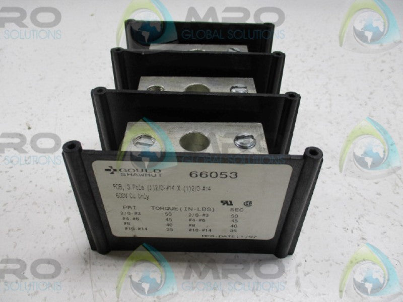 FERRAZ SHAWMUT 66053 DISTRIBUTION BLOCK UNMP
