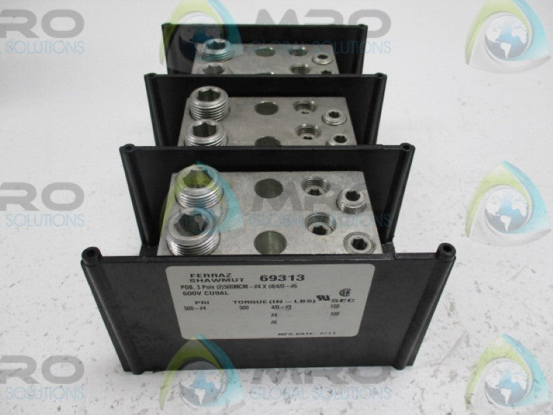 FERRAZ SHAWMUT 69313 DISTRIBUTION BLOCK *USED*