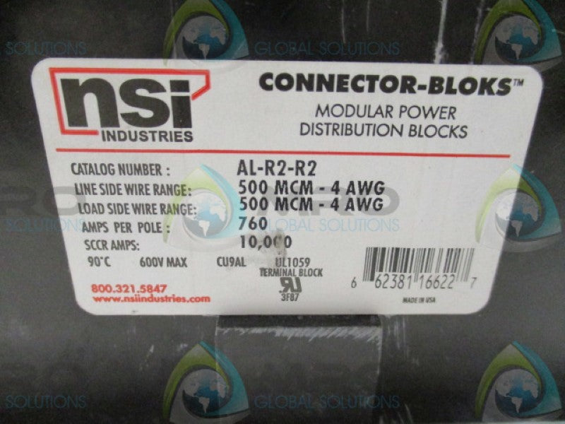 NSI A1-R2-R2 DISTRIBUTION BLOCK 760A *USED*