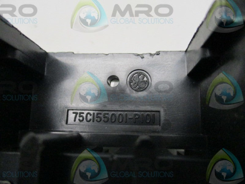 GENERAL ELECTRIC 75C155001-P101 FEMALE TERMINAL BLOCK (BLACK) *USED*