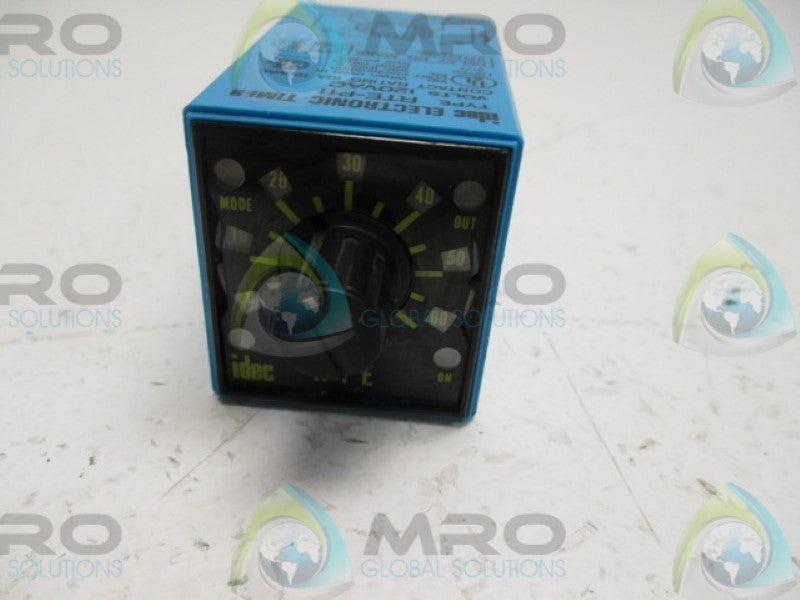 IDEC TRE-P11 ELECTRONIC TIMER  0-60SECONDS 120VAC  UNMP