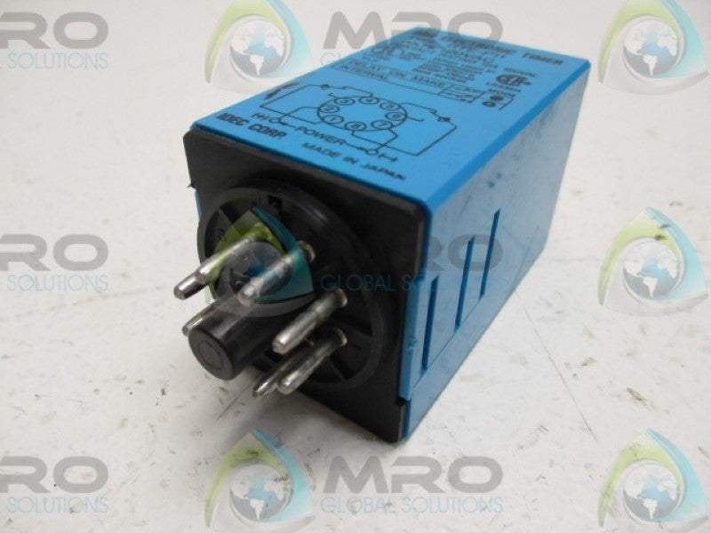 IDEC TRE-P11 ELECTRONIC TIMER  0-60SECONDS 120VAC  UNMP