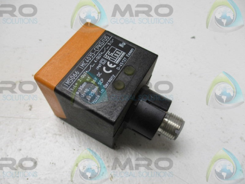 IFM EFECTOR IM5066 IMC4035-CPKG/US INDUCTIVE SENSOR *NEW NO BOX*