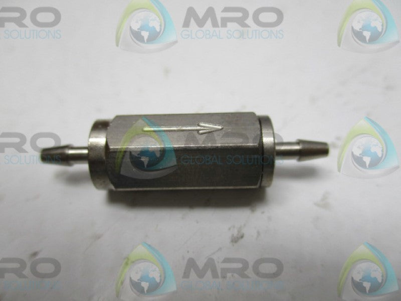 RYECO 10110 ELE2-6D-3 CHECK VALVE TUBING INLINE 1/16" NSNP