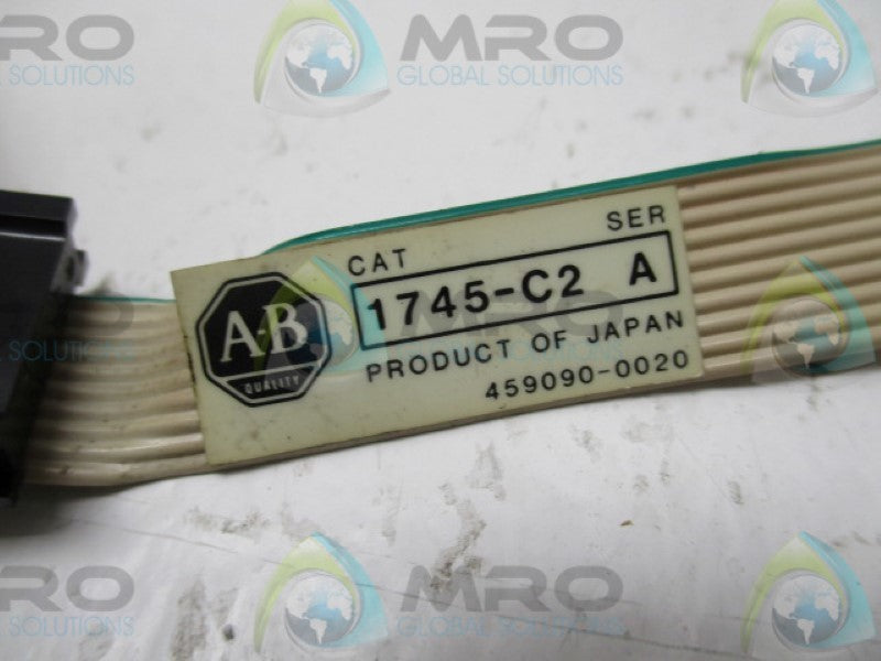 ALLEN BRADLEY 1745-C2 SER. A SLC INTERCONNECT RIBBON EXPANSION CABLE  *USED*