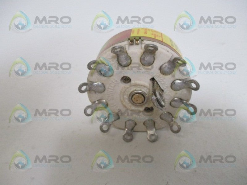 OHMITE 212-12 ROTARY TAP SWITCH *NEW IN BOX*