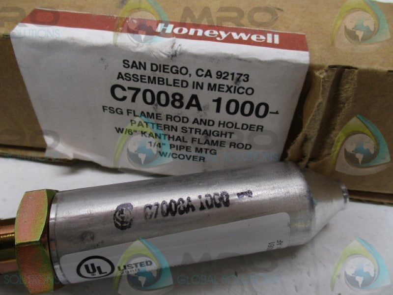HONEYWELL C7008A1000 FSG FLAME ROD AND HOLDER *NEW IN BOX*