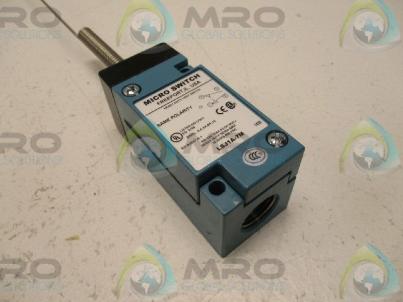 MICROSWITCH LSJ1A-7M LIMIT SWITCH *NEW IN BOX*