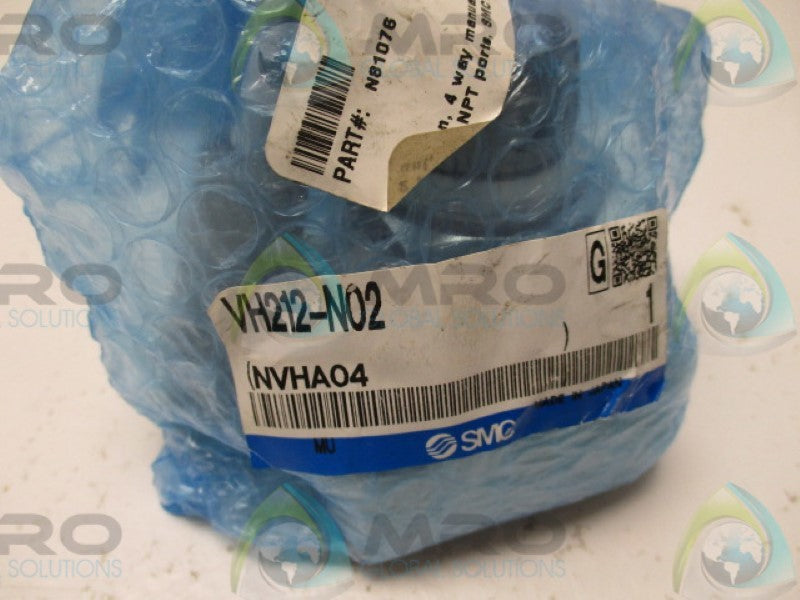 SMC VH212-N02 HAND VALVE * NEW IN FACTORY BAG *