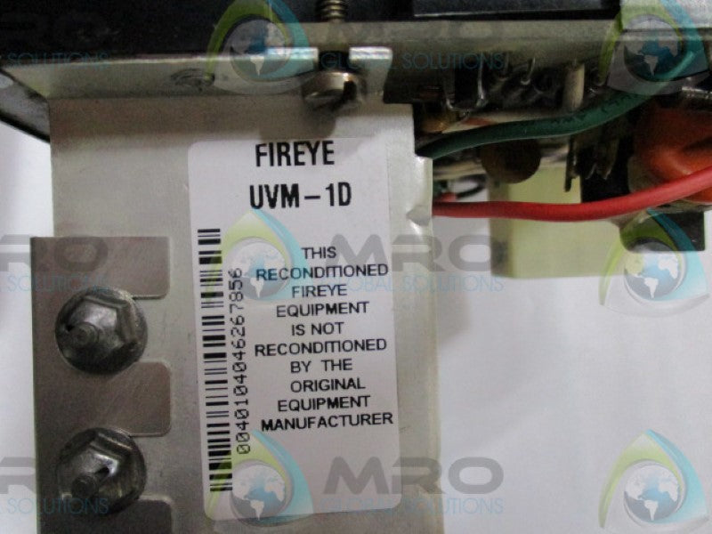 FIREYE UVM-1D FLAME SENSOR AMPLIFIER  * USED *