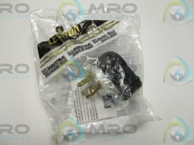 LEVITON 5266-CA ANGLED PLUG 15A 125V * NEW IN FACTORY BAG *