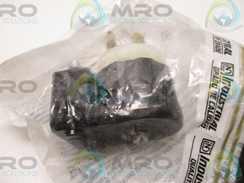 LEVITON 5266-CA ANGLED PLUG 15A 125V * NEW IN FACTORY BAG *