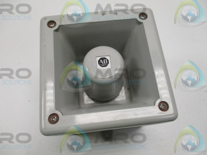 ALLEN BRADLEY 855H-BA10CD HORN 15VAC (MISSING ACCESSORIES) * NEW NO  BOX *