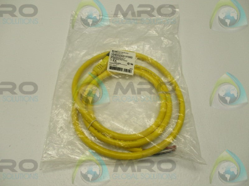DANIEL WOODHEAD 41111 104002A01F060 MALE CABLESET 4P * NEW IN FACTORY BAG *