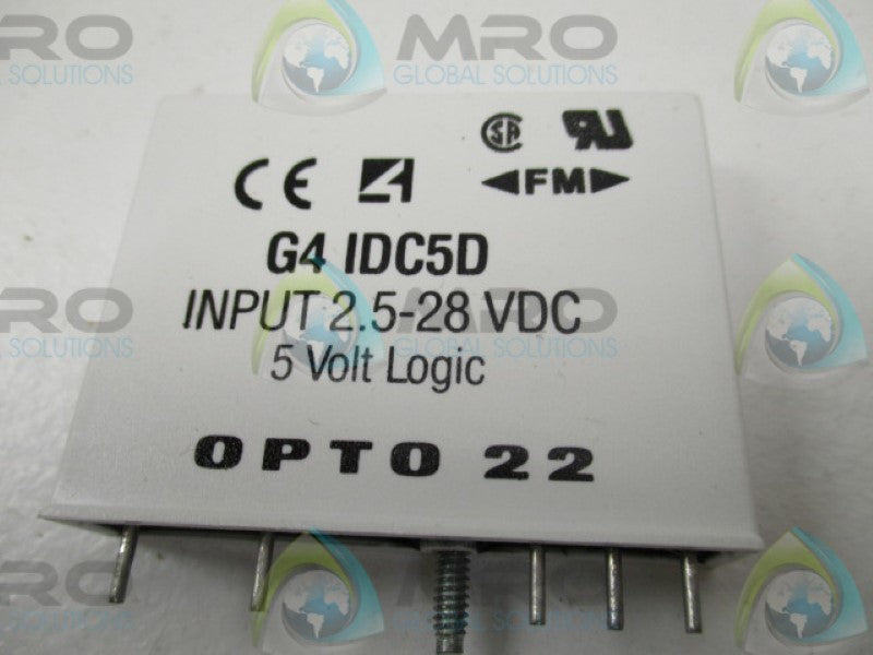 OPTO 22 G4IDC5D INPUT MODULE 2.5-28VDC 5VDC * NEW NO BOX *