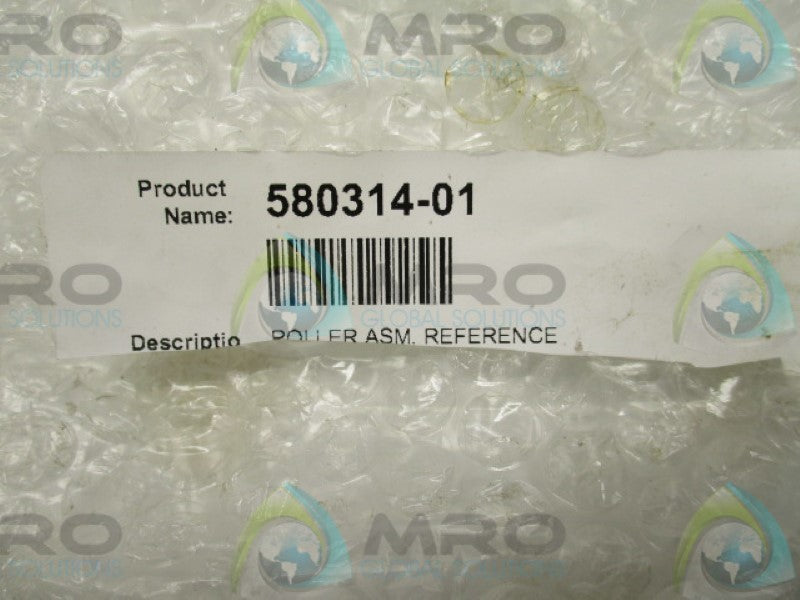 INDUSTRIAL MRO 580314-01 ROLLER ASSEMBLY *NEW NO BOX *
