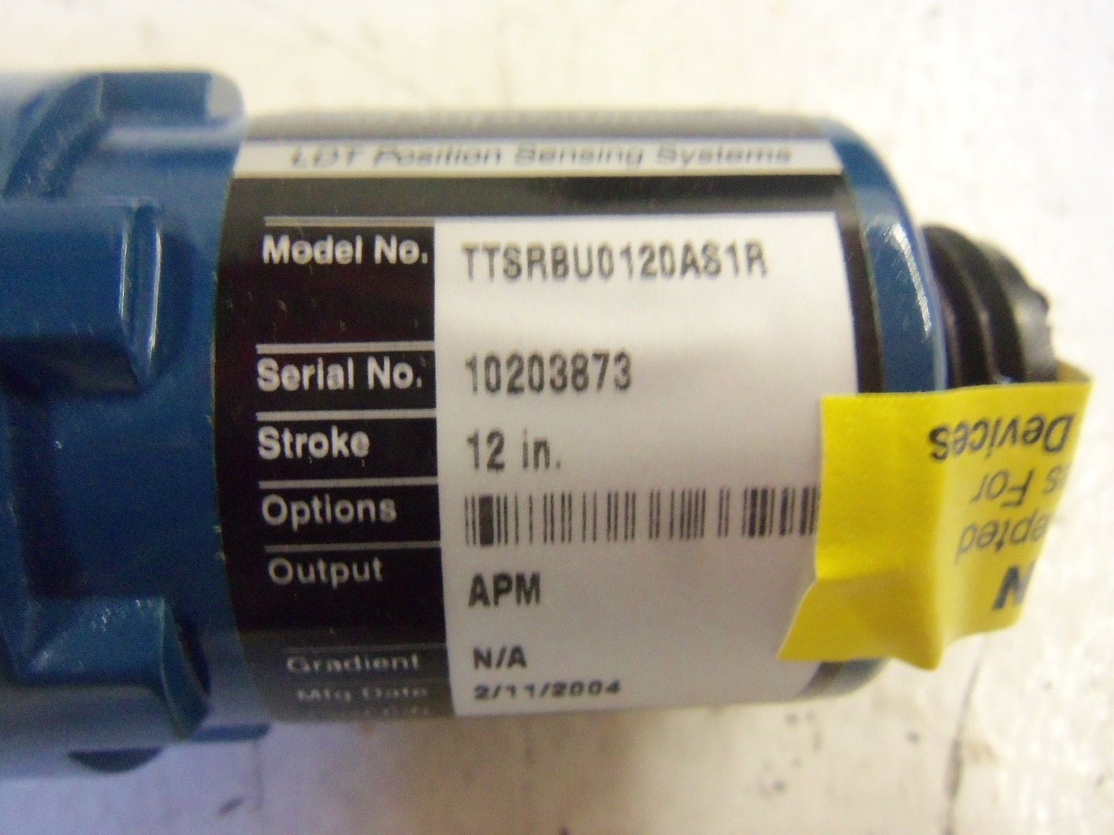 MTS TTSRBU0120AS1R SENSOR *NEW IN BOX*