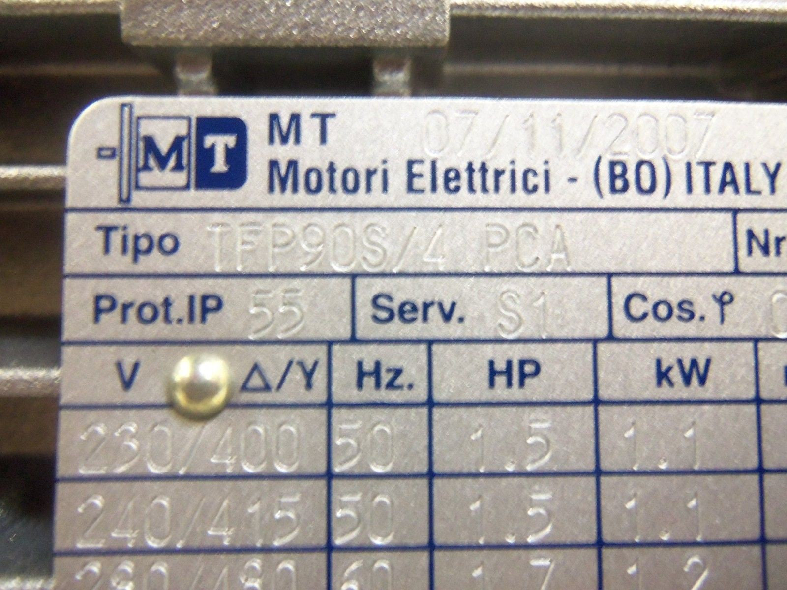 MT TFP90S/4 PCA *NEW NO BOX*