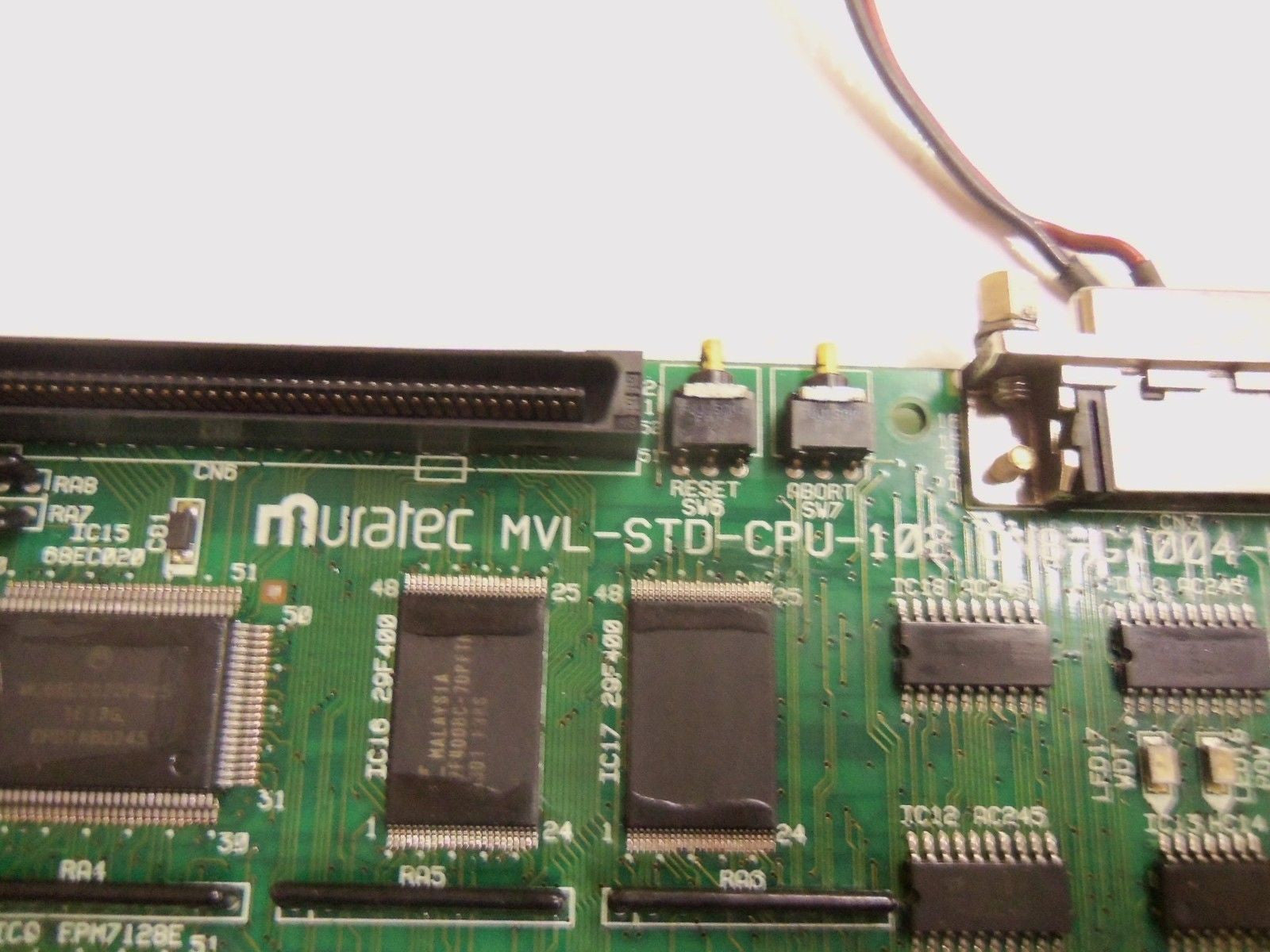 MURATA MURATEC MVL-STD-CPU-102 CN8-G1004-530 *USED*