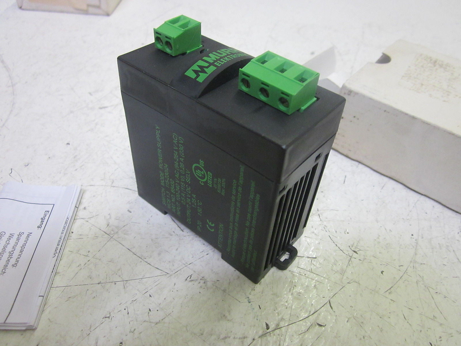 MURR ELEKTRONIK MCS1.3 POWER SUPPLY 115-230/24V *NEW IN BOX*