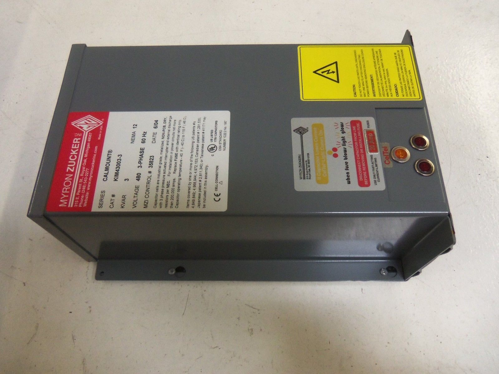 MYRON ZUCKER KIM43003-3 *NEW NO BOX*