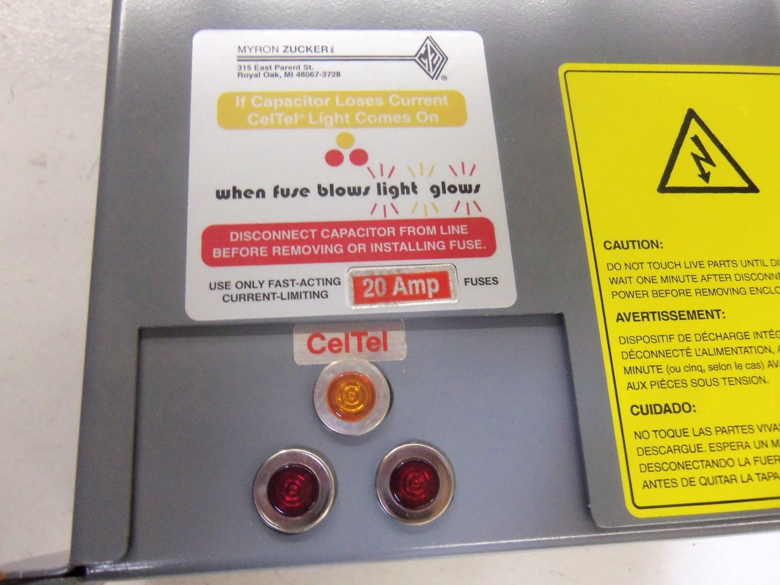 MYRON ZUCKER KIM43003-3 *NEW NO BOX*