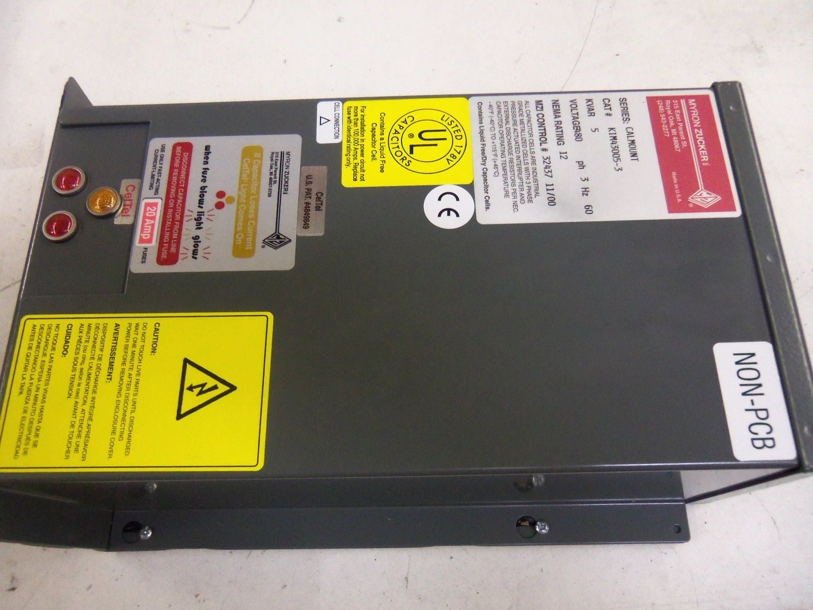 MYRON ZUCKER KIM43005-3 *NEW IN BOX*