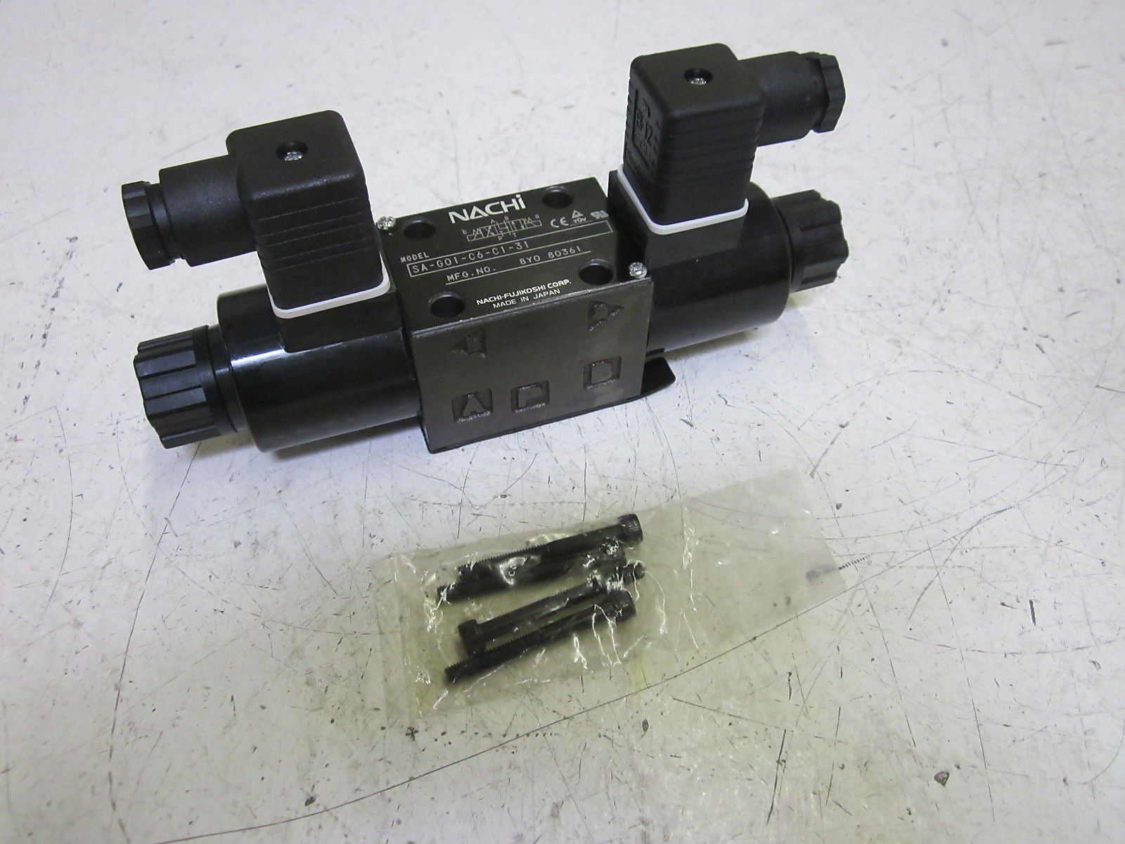 NACHI-FUJIKOSHI CORP. SA-G01-C6-C1-31 CONTROL VALVE *NEW NO BOX*