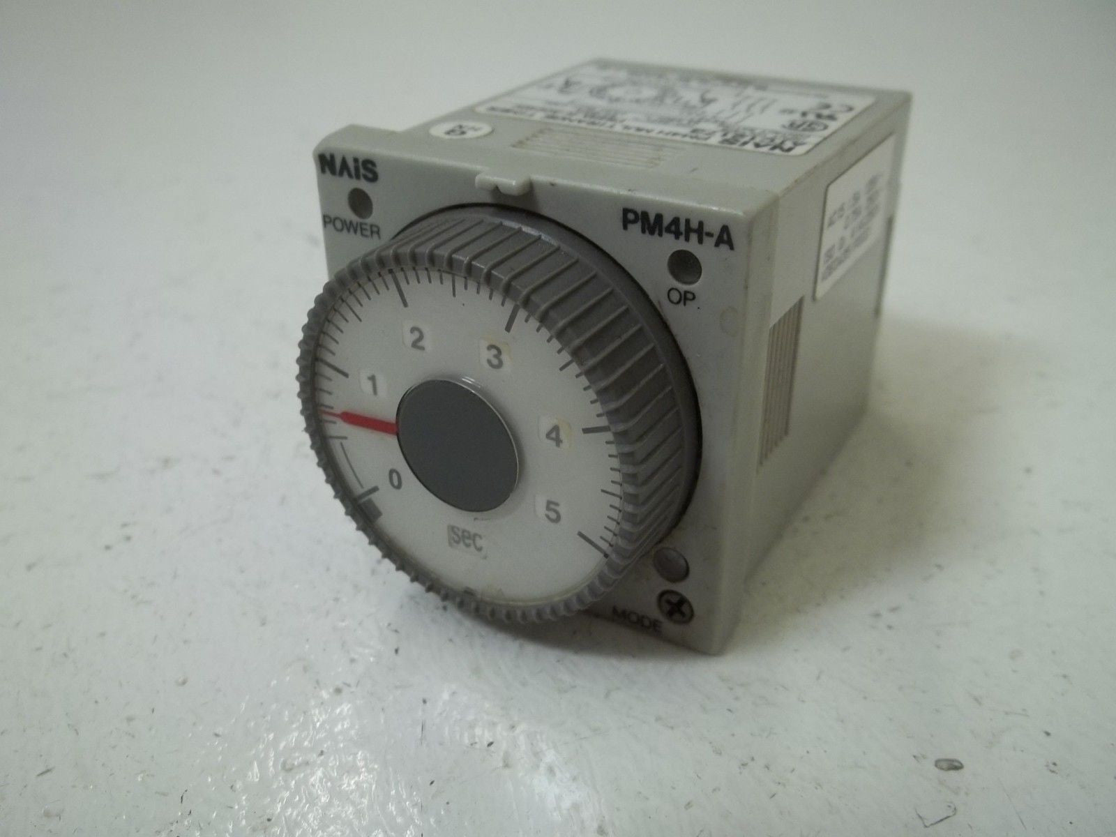 NAIS PM4HA-H-AC240V  MULTIRANGE TIMER *USED*