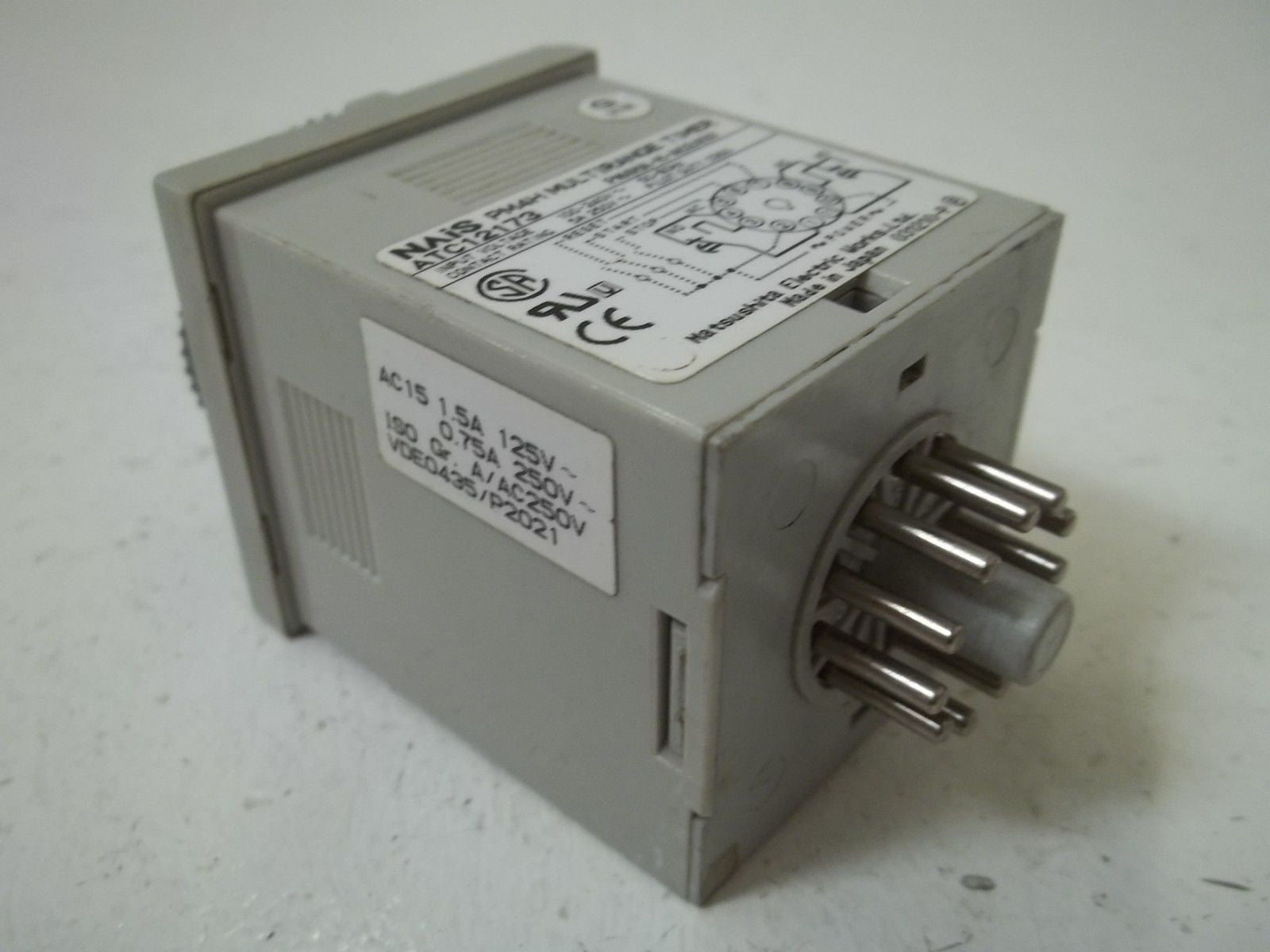 NAIS PM4HA-H-AC240V  MULTIRANGE TIMER *USED*