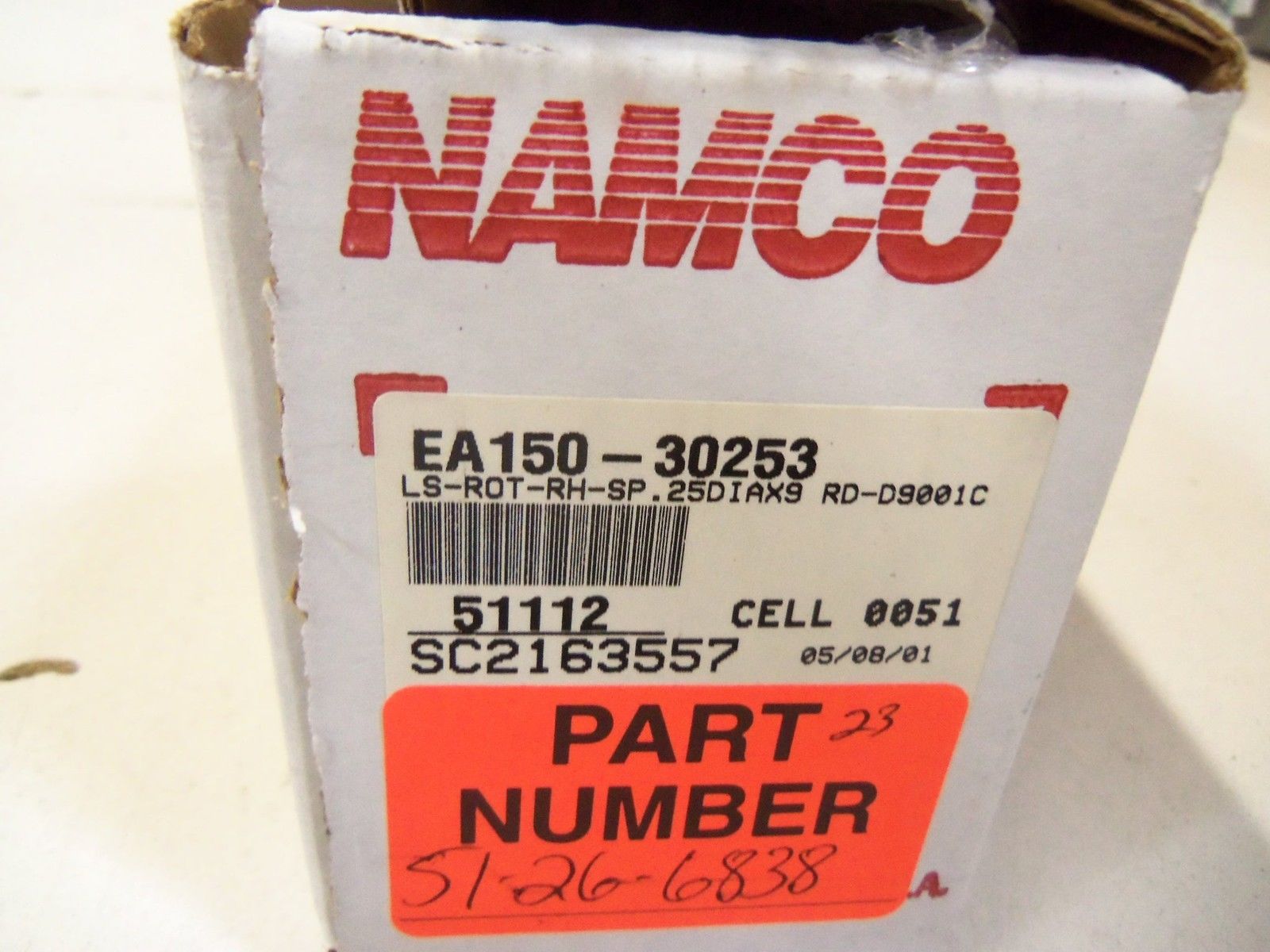 NAMCO EA150-30253 *NEW IN BOX*