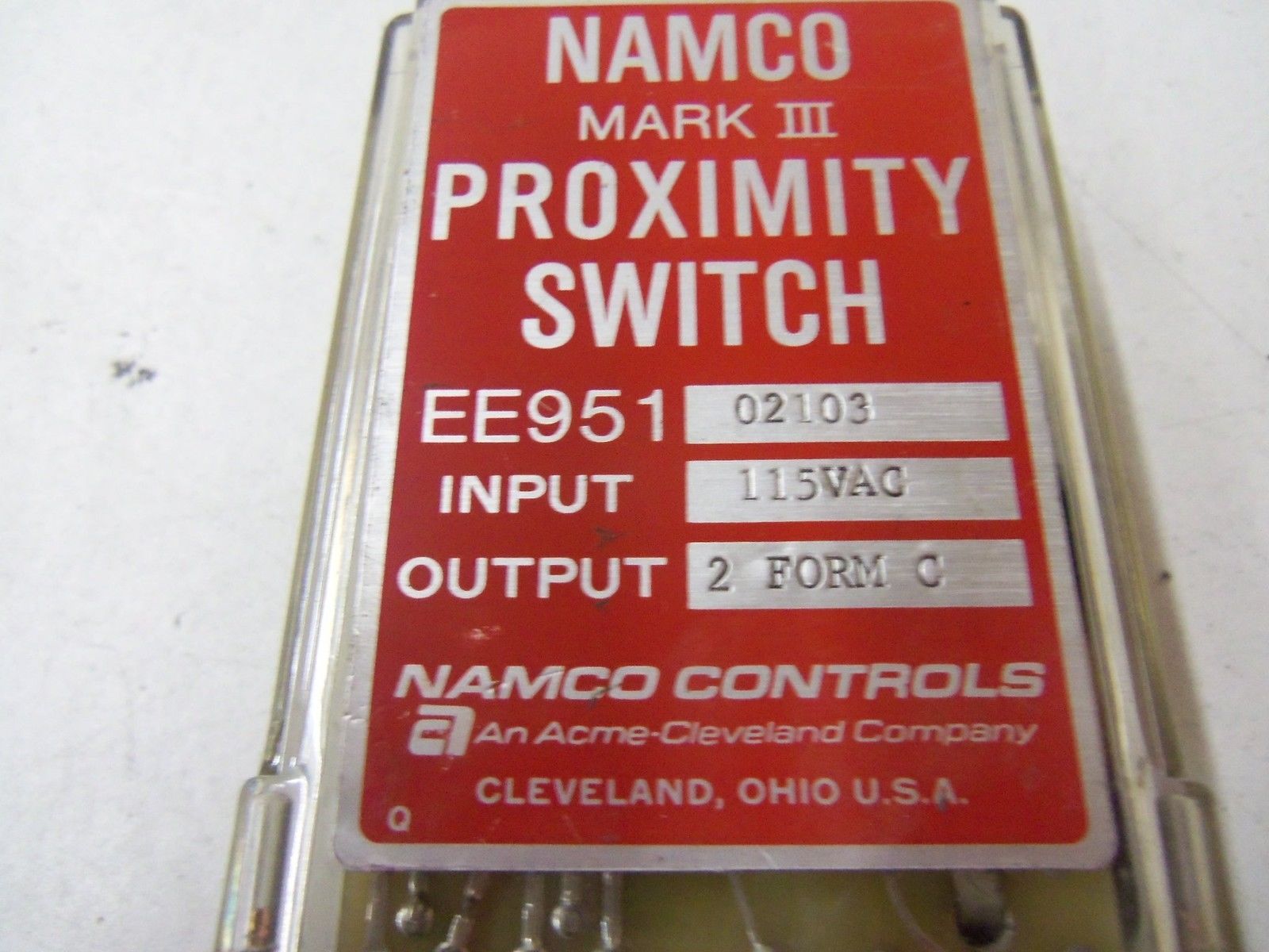NAMCO EE95102103 *USED*