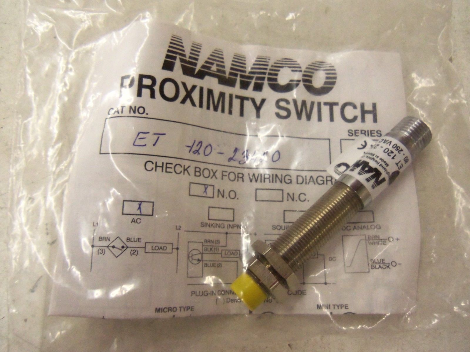 NAMCO ET-120-23420 *NEW IN BAG*
