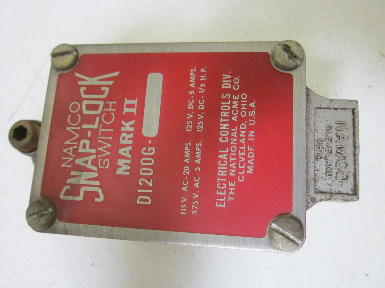 NAMCO SWITCH D1200G *USED*