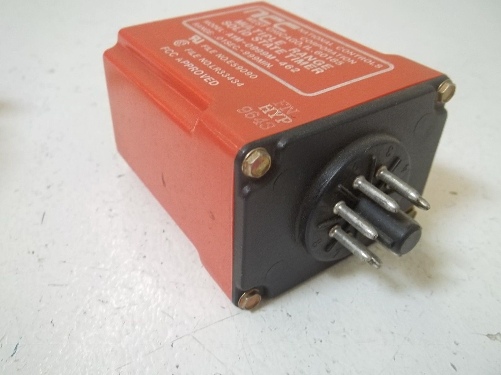 NCC A1M-0999M-462 SOLID STATE TIMER .01 SEC. -999 MIN. *USED*