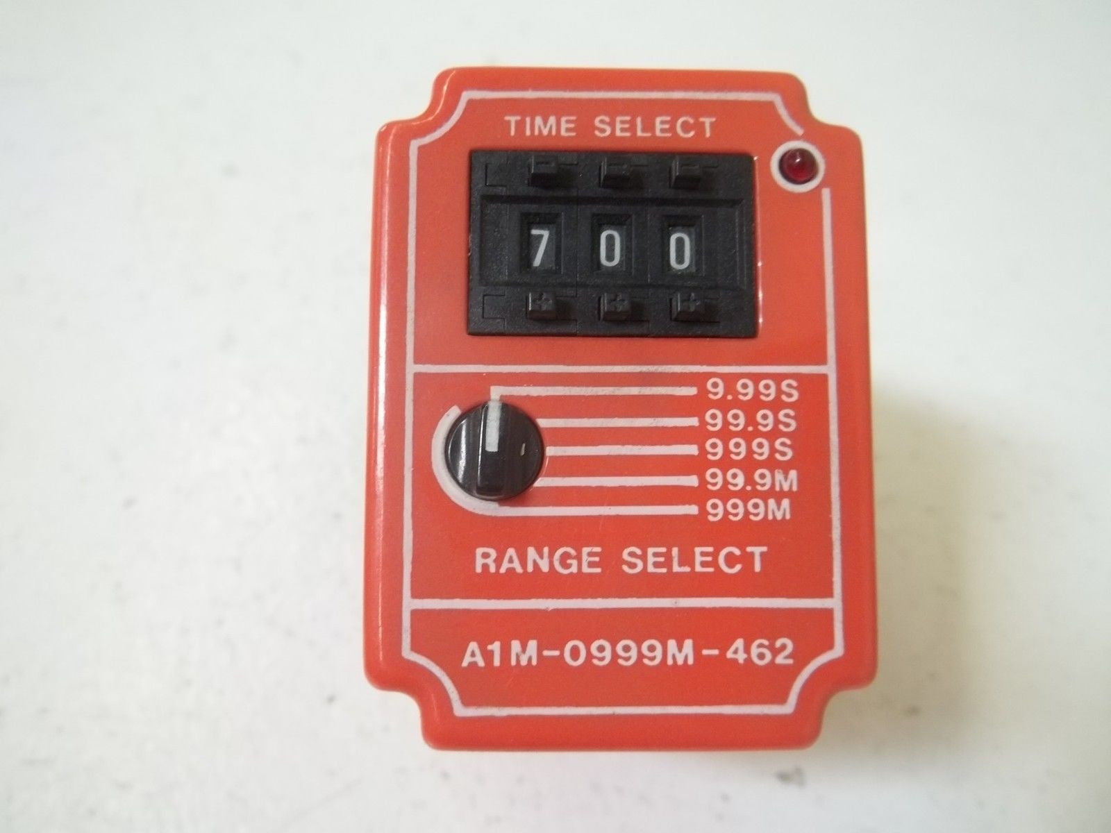NCC A1M-0999M-462 SOLID STATE TIMER .01 SEC. -999 MIN. *USED*