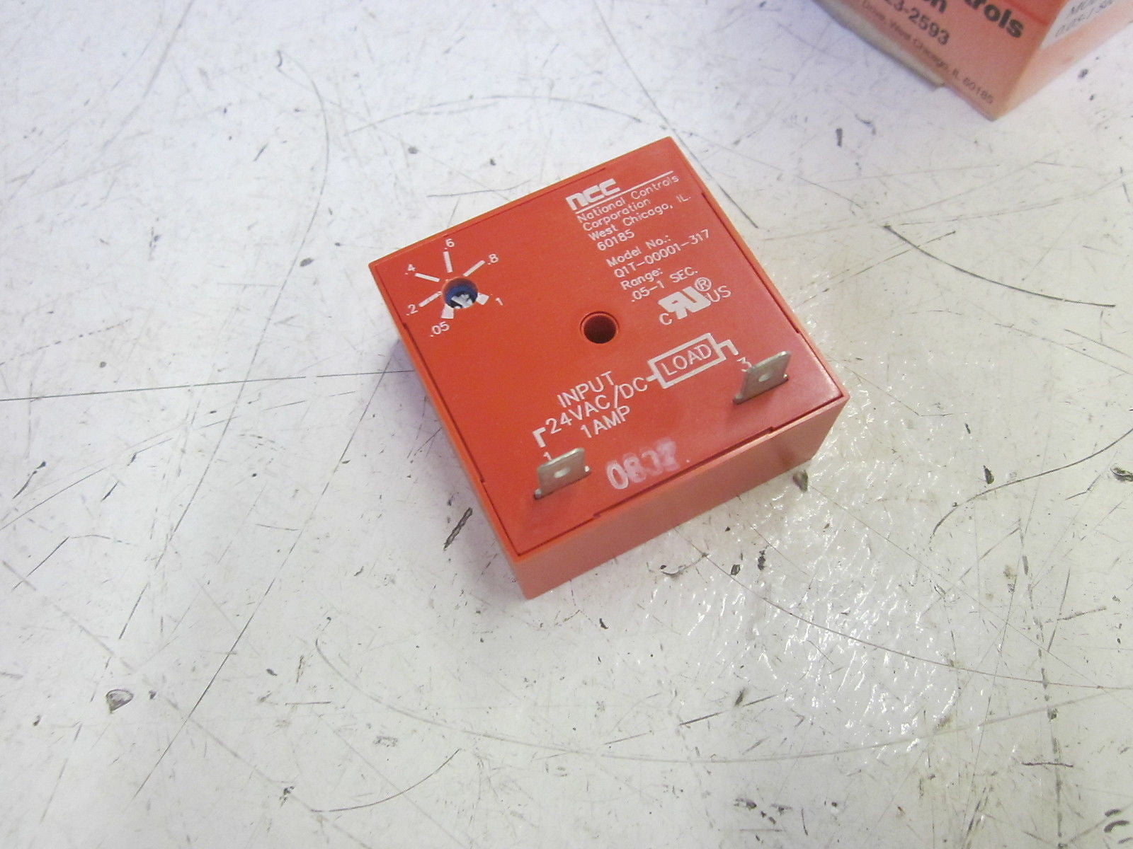 NCC Q1T-00001-317 SOLID STATE RELAY .05-1 SEC.  *NEW IN BOX*
