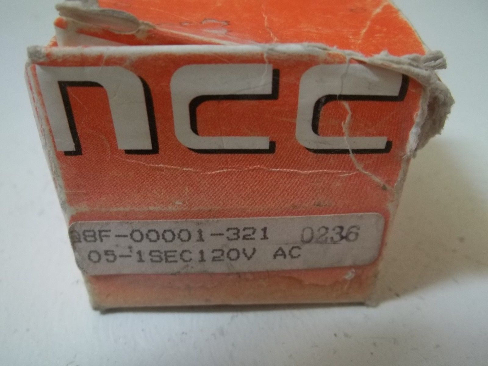 NCC Q8F-00001-321 SOLID STATE RELAY .05-1 SEC. *NEW IN BOX*