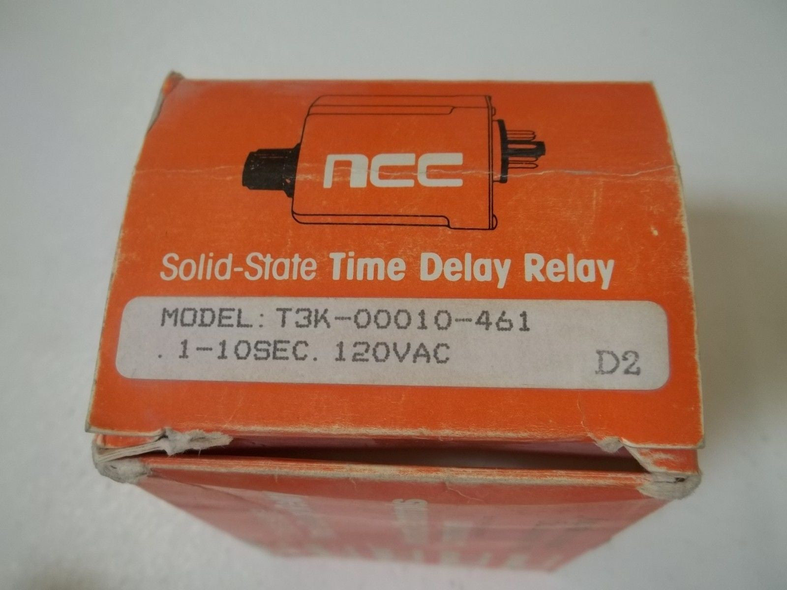 NCC T3K-00010-461 SOLID STATE TIMER *USED*