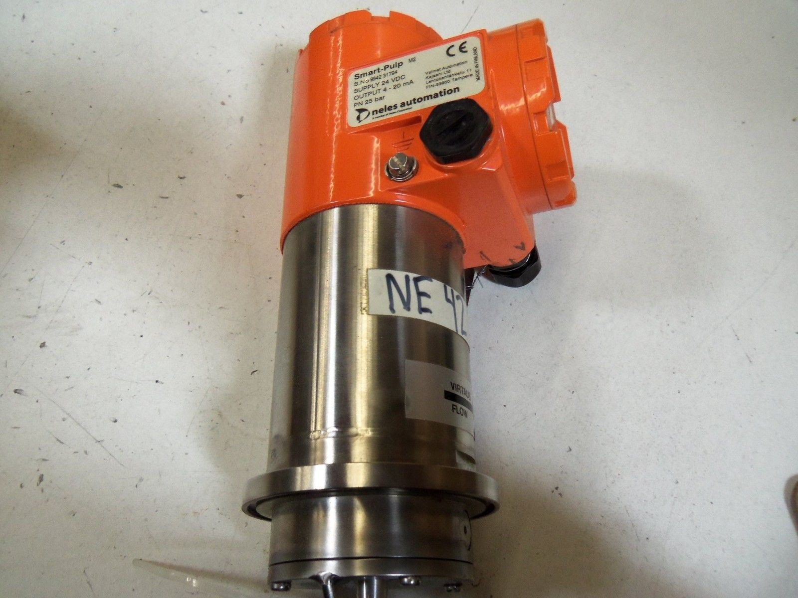 NELES AUTOMATION SMART-PULP NE272635 CONSISTENCY TRANSMITTER *NEW NO BOX*