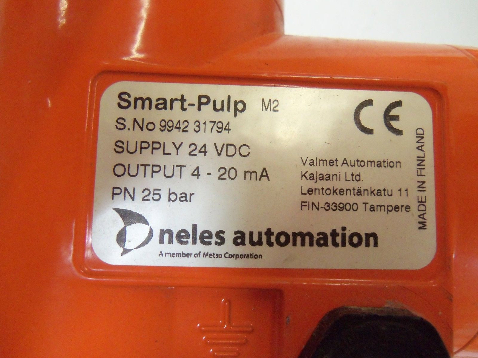 NELES AUTOMATION SMART-PULP NE272635 CONSISTENCY TRANSMITTER *NEW NO BOX*