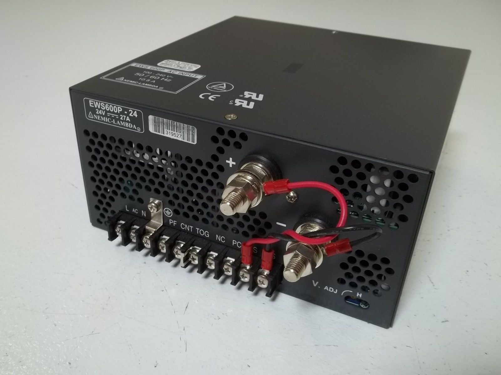 NEMIC-LAMBDA EWS600P-24 POWER SUPPLY 100-240V *NEW IN BOX*