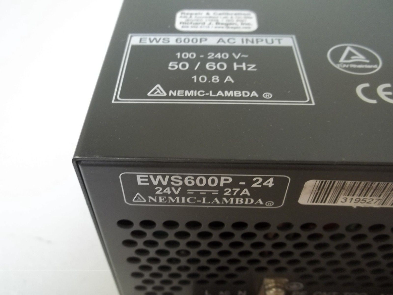 NEMIC-LAMBDA EWS600P-24 POWER SUPPLY 100-240V *NEW IN BOX*
