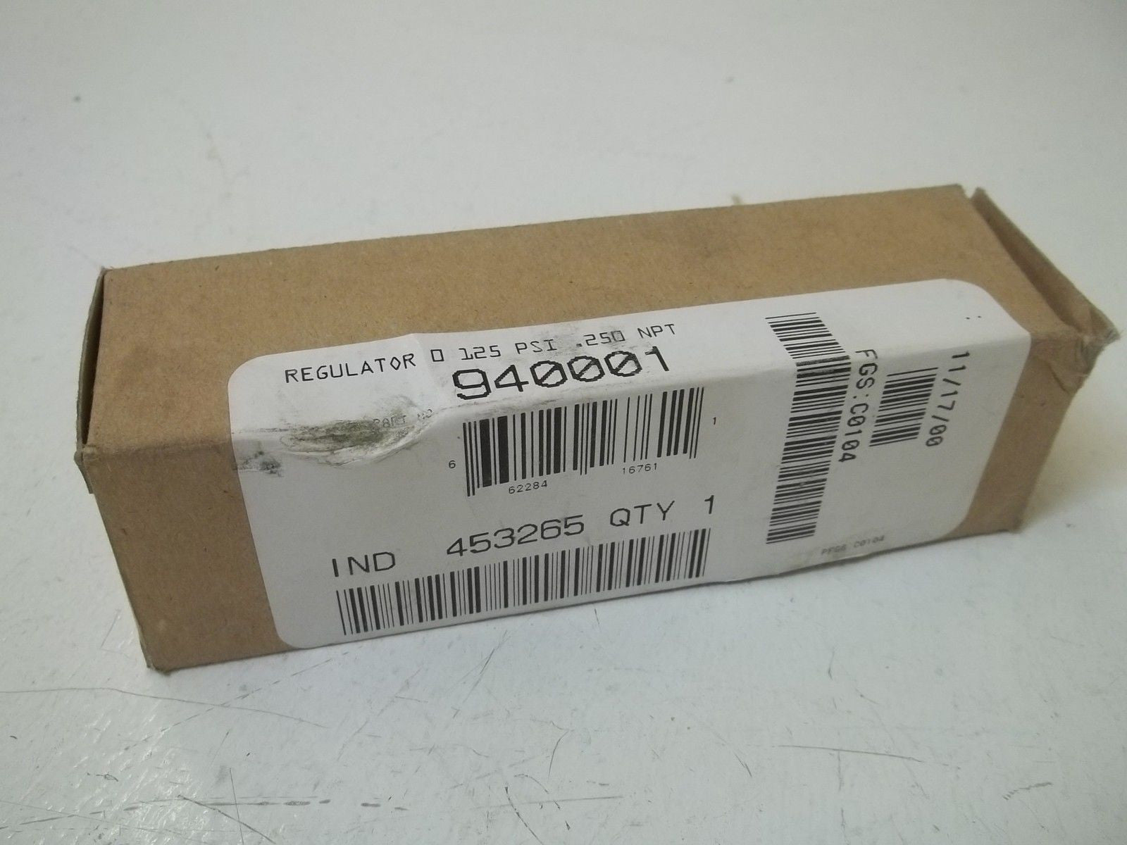 NEXEN 940001 REGULATOR 0-125PSI *NEW IN BOX*