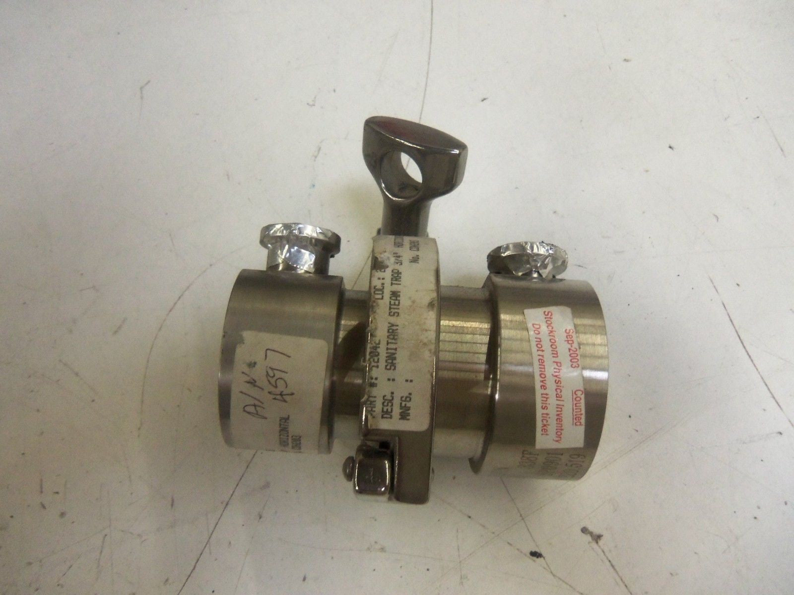 NICHOLSON CDH203 TM0 3/4" SANITARY STEAM TRAP HORIZONTAL 12042 *NEW NO BOX*