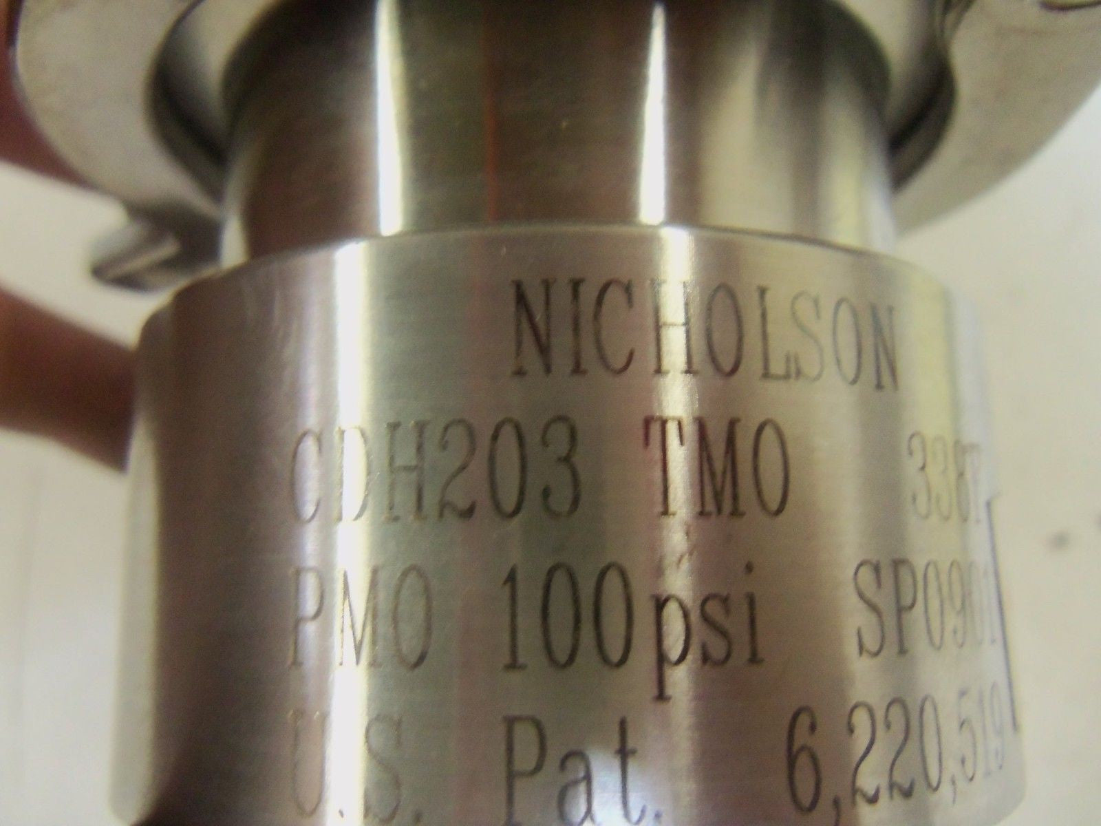 NICHOLSON CDH203 TM0 3/4" SANITARY STEAM TRAP HORIZONTAL 12042 *NEW NO BOX*