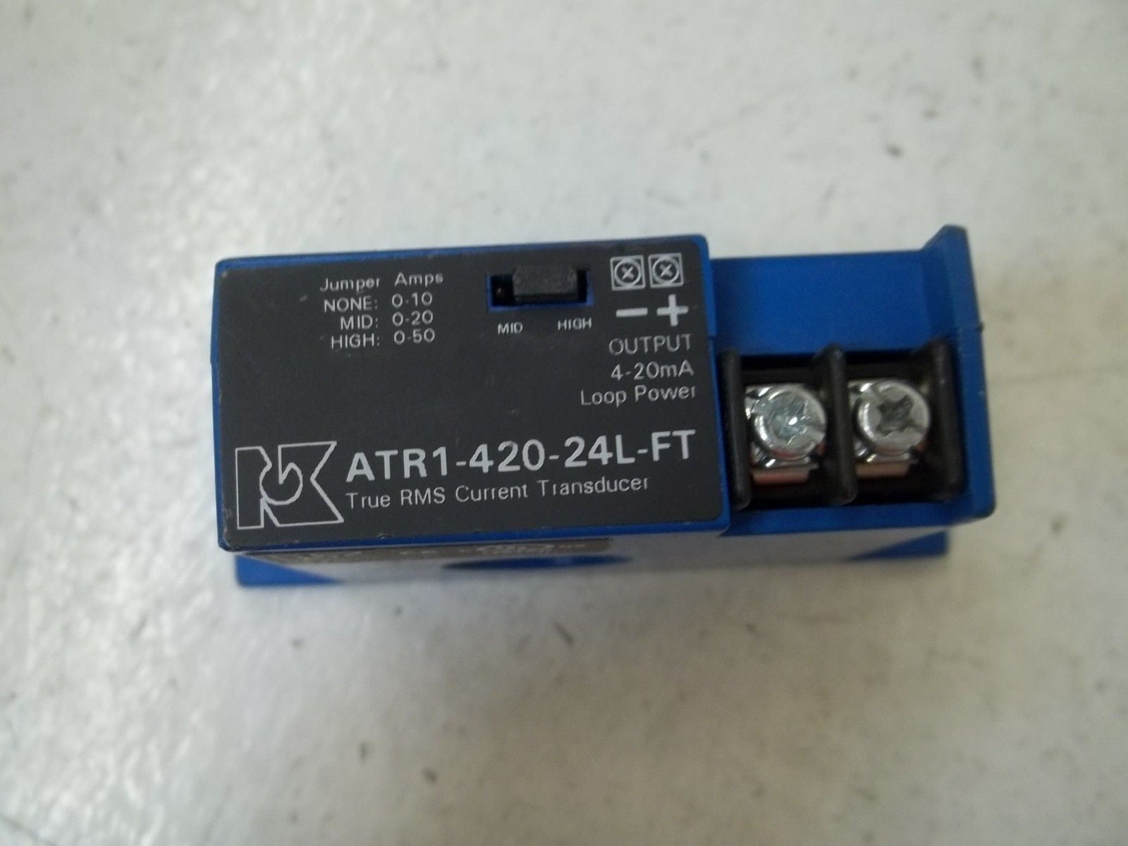 NK TECHNOLOGIES ATR1-420-24L-FT CURRENT TRANSDUCER *USED*
