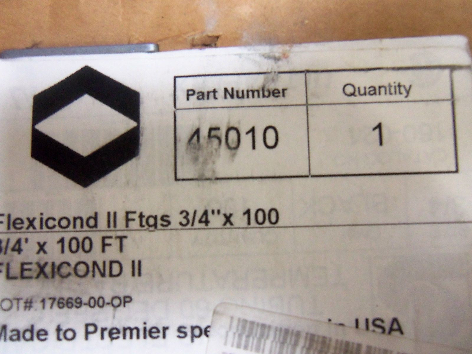 NONMETALLIC ELECTRICAL 45010 3/4" *NEW IN BOX*