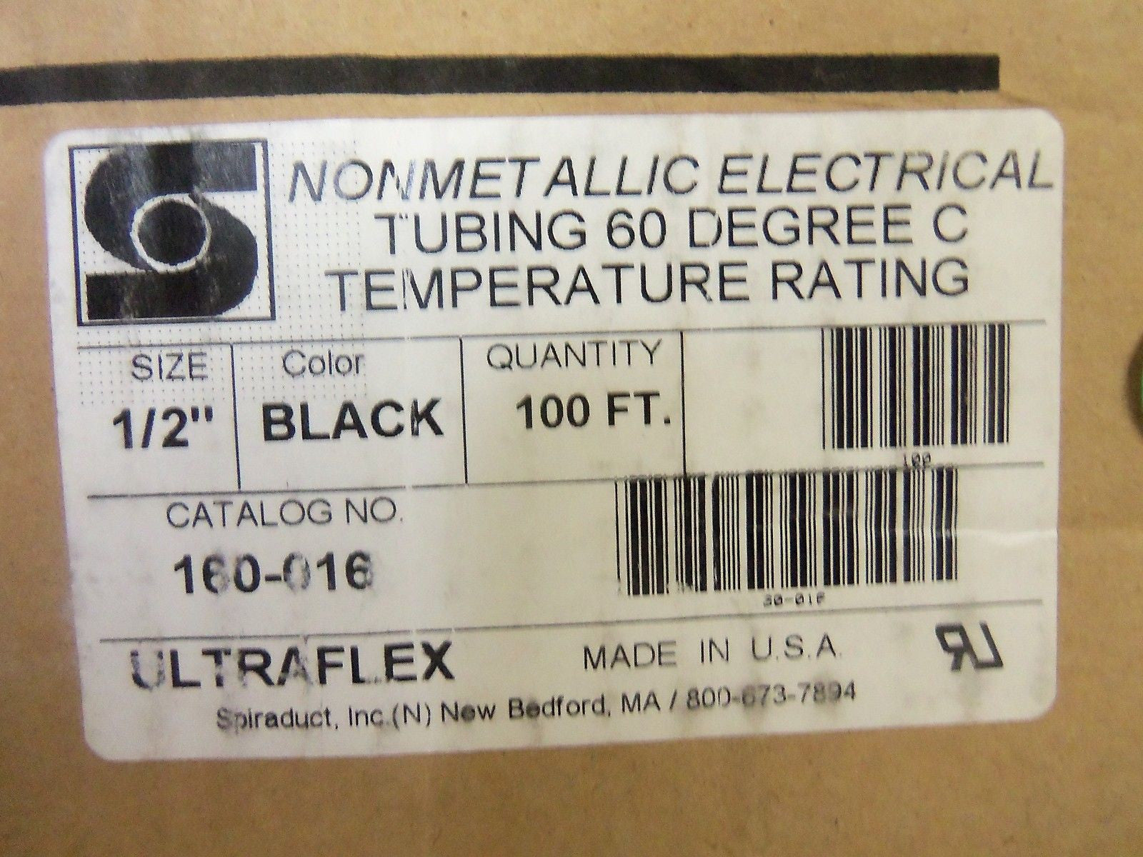 NONMETALLIC ELECTRICAL 160-016 1/2" *NEW IN BOX*
